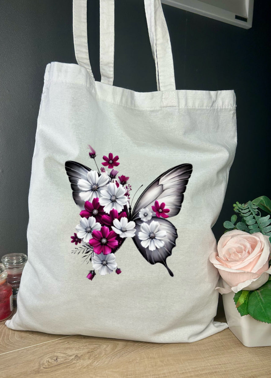 Tote bag papillon